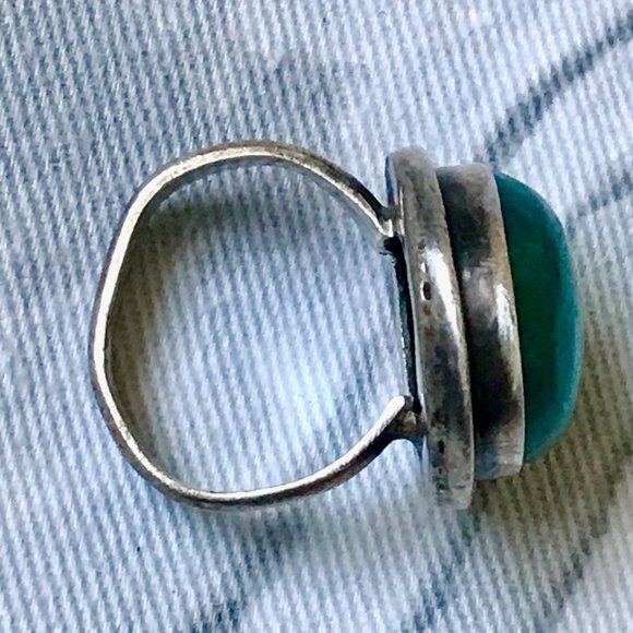 sterling silver & stone ring - Picture 4 of 11